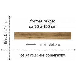 PVC podlaha - lino Domo 2152