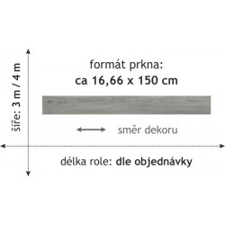 PVC podlaha - lino Polo 2121