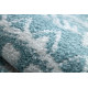Dětský kusový koberec Napkin blue kruh