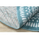Dětský kusový koberec Napkin blue kruh