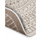 Kusový koberec Twin-Wendeteppiche 105475 Linen kruh