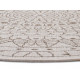Kusový koberec Twin-Wendeteppiche 105475 Linen kruh