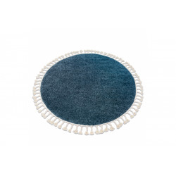 Kusový koberec Berber 9000 blue kruh