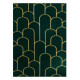 Kusový koberec Emerald 1021 green and gold