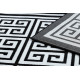 Kusový koberec Gloss 6776 85 greek black/ivory