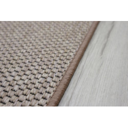 Nášlapy na schody Nature světle béžový půlkruh, samolepící