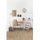 Vinylová podlaha lepená ECO 30 075 Sawcut Oak Dark - dub