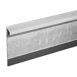 DOPRODEJ: 2500x55x10 mm cm Kobercová (soklová) lišta TL55 138 světle šedá 2,5 m