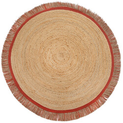 Kusový koberec Kahana Terracotta kruh