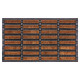 Venkovní čistící rohožka Mix Mats Brushes 105647 Black Cocos