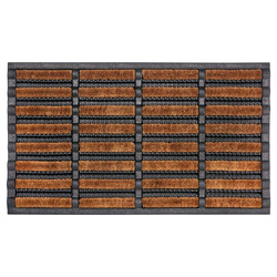 Venkovní čistící rohož Mix Mats Brushes 105647 Black Cocos - na ven i na doma