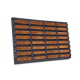 Venkovní čistící rohožka Mix Mats Brushes 105647 Black Cocos