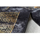 Kusový koberec Miro 51278.810 Marble black / gold