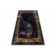 Kusový koberec Miro 51278.810 Marble black / gold