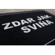 Rohožka "Zdar jak sviňa"