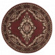 Kusový koberec TEHERAN T-102 brown kruh
