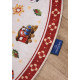 Kusový koberec Villeroy & Boch Toy's delight s potiskem 106192 Red, Multicolor kruh