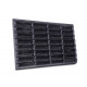 Venkovní čistící rohožka Mix Mats Brushes 105648 Black