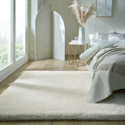 Kusový koberec Ivy Faux Fur Cream