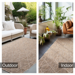 Kusový koberec Zagora 4512 Beige – na ven i na doma