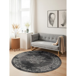 Kusový koberec Gloria Lydia 106253 Grey kruh