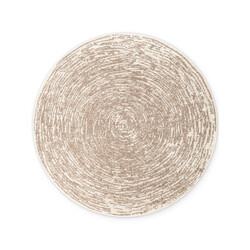 Kusový koberec Gloria Cavallo 106258 Creme Beige kruh