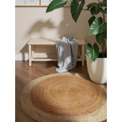 Kusový koberec Looma 106226 Natur Gold/Ivory kruh