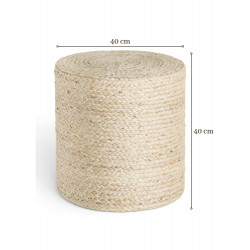 Sedací vak LOOMA POUF 106236 Ivory