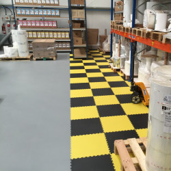 Vinylový modulový čtverec R-Tile 7015 Dark Grey