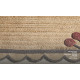 Ručně vázaná rohožka Berry SM-16 Natural Black