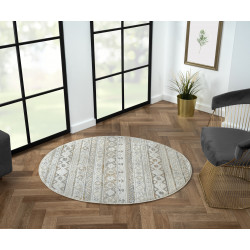 Kusový koberec My Nomady   CA60054 creme kruh