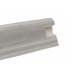 DOPRODEJ: 2500x50x25 mm cm Soklová podlahová lišta SLK50 W648 white oak 2,5 m