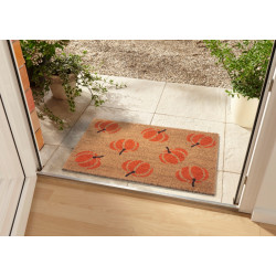 DOPRODEJ: 45x75 cm Rohožka Halloween oranžové dýně 105677 - na ven i na doma