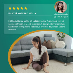 Kusový koberec Wolly 102842 kruh