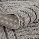 Kusový koberec Helix 2201 silver kruh