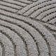 Kusový koberec Helix 2201 silver kruh