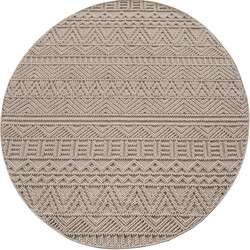 Kusový koberec Helix 2202 beige kruh