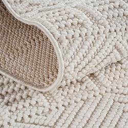 Kusový koberec Helix 2202 cream kruh