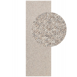 DOPRODEJ: 80x240 cm Běhoun Wolly Ultra 106230 Dark Cream z kolekce Elle