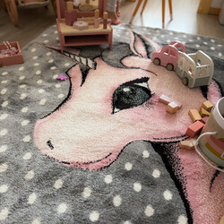 DOPRODEJ: 160x230 cm Dětský kusový koberec Kids 590 pink