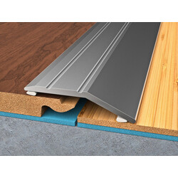 DOPRODEJ: 2700x42x14 mm cm Vyrovnávací lišta (profil) Stříbro