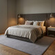 Kusový koberec Royal Lux 90 šedý čtverec