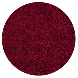 Kusový koberec Life Shaggy 1500 red kruh