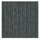 Kobercový čtverec Sonar Lines 4577 zelenočerný