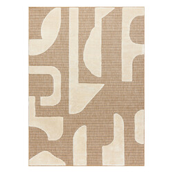 AKCE: 140x190 cm Kusový koberec Spark 0696A beige/cream
