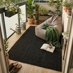 Kusový koberec Bouclé Jute 105976 Black