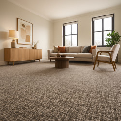 AKCE: 70x500 cm Metrážový koberec Optik 16 Šedobéžový