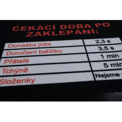 POSLEDNÍ ŠANCE: Rohožka Čekací doba 40x60 cm - na ven i na doma