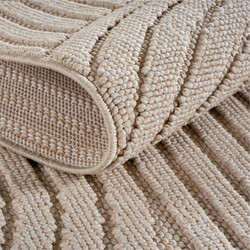 AKCE: 160x160 cm Kusový koberec Helix 2201 beige kruh