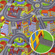 Dětský koberec silnice metráž Big City 97 výhodně na mujkoberec.click